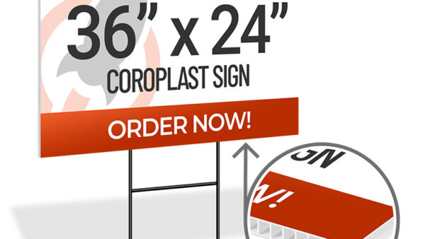 Rfp Coroplast Sign 36x24
