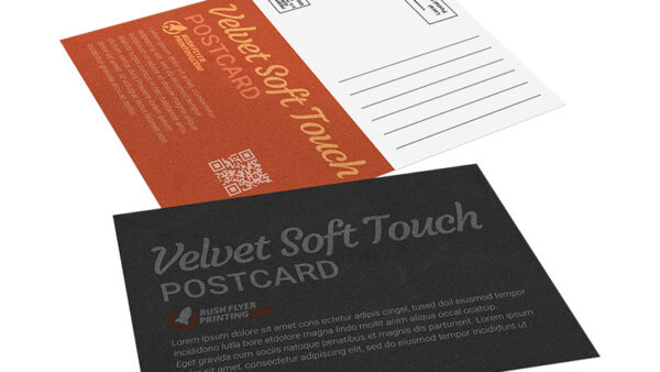 Rfp Postcards Velvet Soft Touch