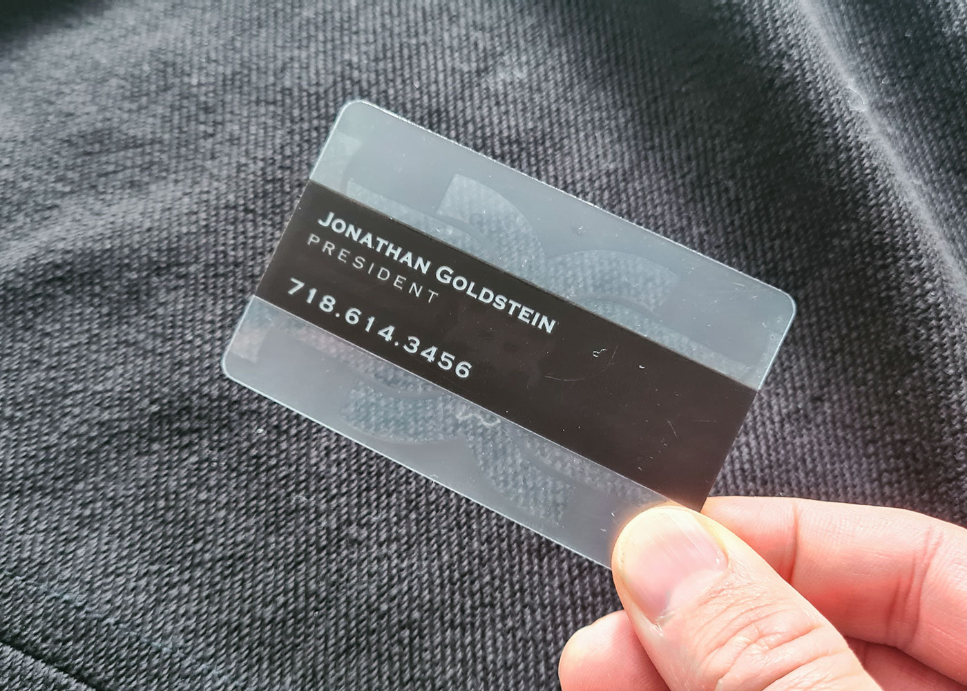 Plastic Business Cards – Product Image 4 Plastic Business Cards – Product Image 4