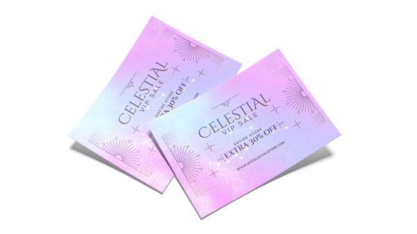 Metallic Flyer Printing 1